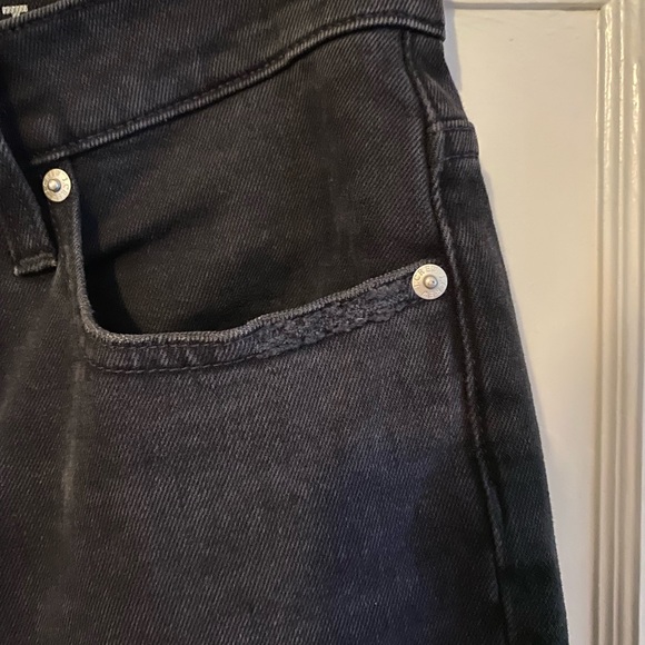 J. Crew 26Tall Black Straight Leg Boyfriend Jean - Picture 8 of 8